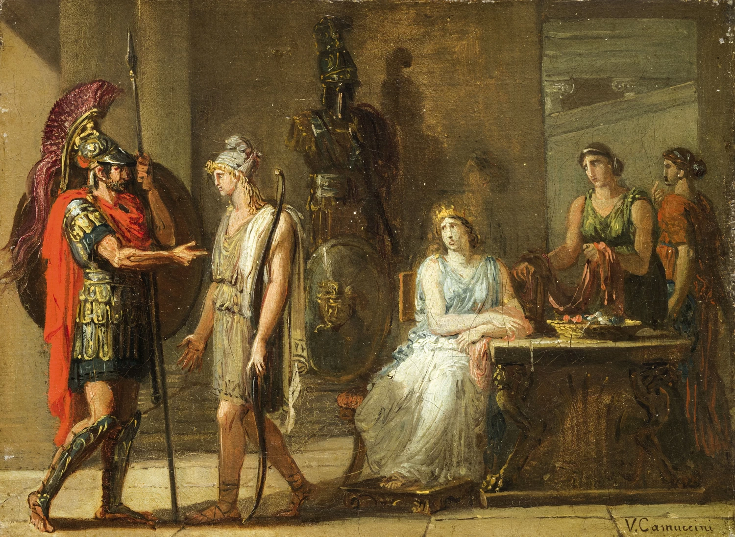 Scena di storia romana